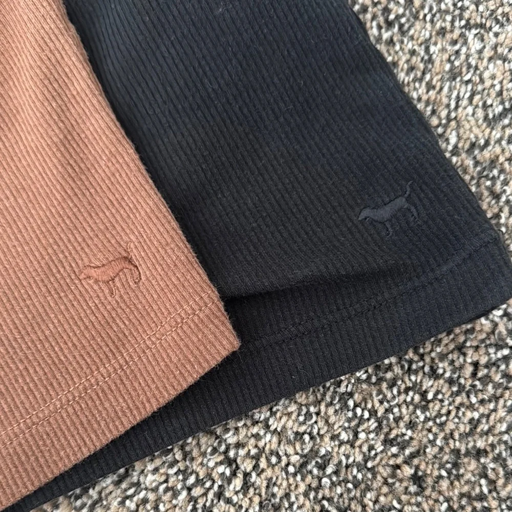 PINK Victoria's Secret Ribbed Crop Top Bundle - Picture 3 of 4